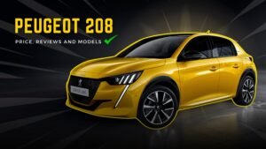 Peugeot 208 CAR with the heading about the car price,reviews and models